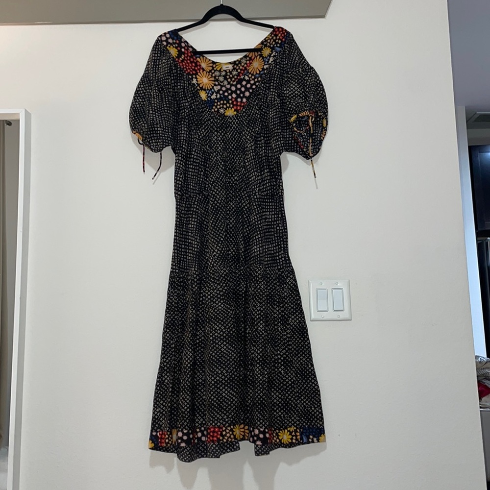 warm Sola Midi Dress SZ 2/US M EUC - Picture 4 of 7